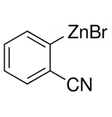 2-Cyanophenylzinc бромид, 0,5 М в ТГФ, упакованы в атмосфере аргона в герметично закрываемых ChemSeal ^ т бутылок, Alfa Aesar, 50мл