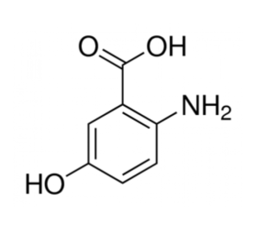 2-Амино-5-гидроксибензойной кислоты, 98%, Alfa Aesar, 5 г