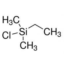 Хлордиметилэтилсилан, 97%, Acros Organics, 5г