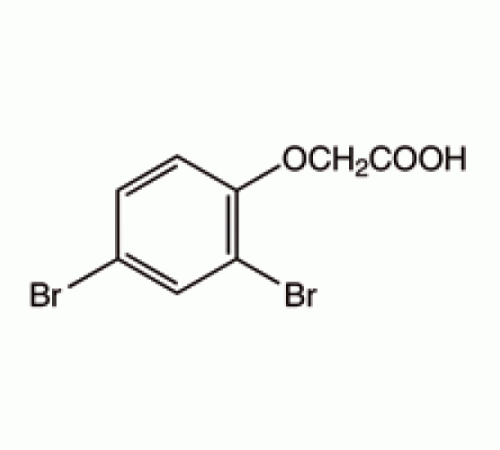 2,4-Дибромфеноксиуксусная кислота, 97%, Alfa Aesar, 25 г