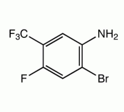 2-бром-4-фтор-5- (трифторметил) анилина, 97%, Alfa Aesar, 5 г