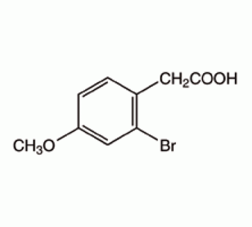 2-Бром-4-метоксифенилуксусной кислоты, 97%, Alfa Aesar, 5 г