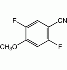 2,5-дифтор-4-метоксибензонитрила, 98%, Alfa Aesar, 1г
