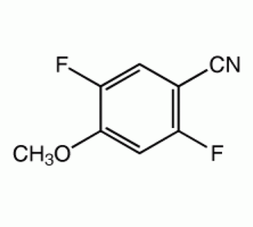 2,5-дифтор-4-метоксибензонитрила, 98%, Alfa Aesar, 1г