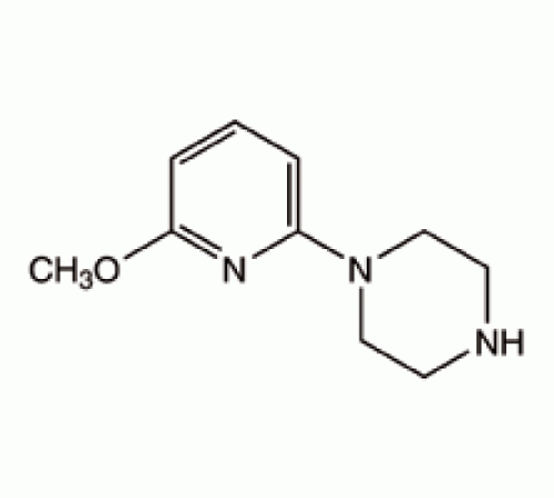 1 - (6-метокси-2-пиридил) пиперазин, 97%, Alfa Aesar, 1 г