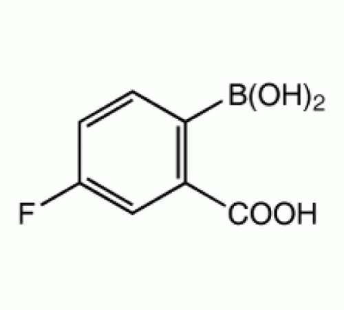 2-карбокси-4-фторбензолбороновая кислота, 97%, Alfa Aesar, 250 мг