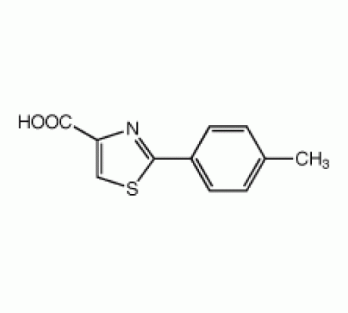 2 - (4-метилфенил) тиазол-4-карбоновой кислоты, 97%, Alfa Aesar, 1г