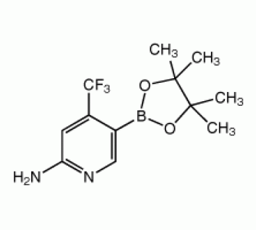 2-Амино-4- (трифторметил) пиридин-5-бороновая кислоты пинакон, 95%, Alfa Aesar, 1г