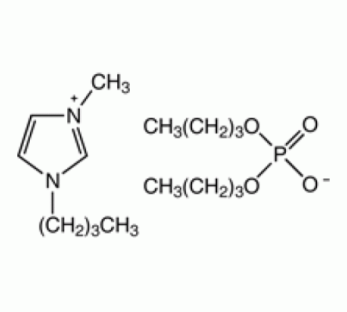 1-н-бутил-3-метилимидазолия ди-н-бутил фосфат, 96%, Alfa Aesar, 5 г