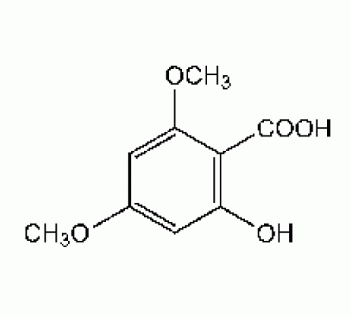 2-гидрокси-4,6-диметоксибензойной кислоты, 97%, Alfa Aesar, 1г