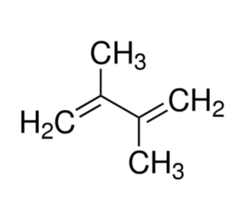 2,3-диметил-1,3-бутадиен, 98%, стаб. с BHT, Acros Organics, 100г