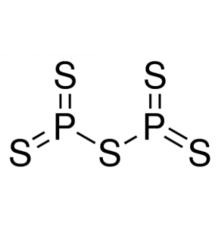 Фосфор пентасульфид, 98+%, Acros Organics, 1кг