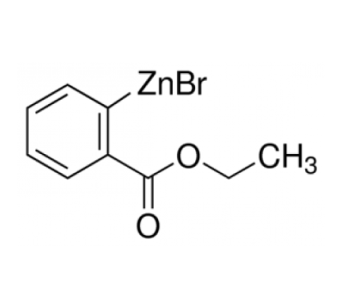 2 - (этоксикарбонил) фенилцинк бромид, 0,5 М в ТГФ, упакованы в атмосфере аргона в закрывающемся ChemSeal ^ т бот, Alfa Aesar, 50 мл