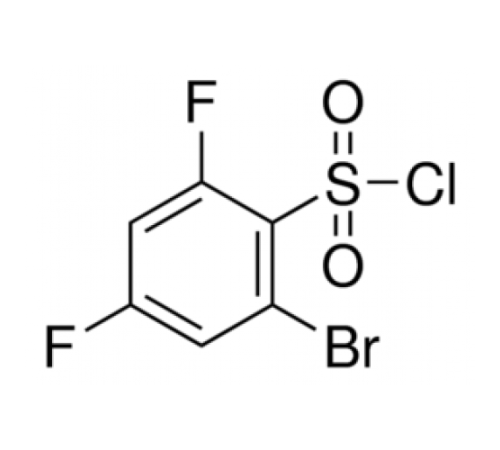 2-бром-4,6-дифторбензолсульфонилхлорид, 97%, Alfa Aesar, 1 г