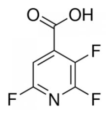 2,3,6-трифторпиридина-4-карбоновой кислоты, тек. 90%, Alfa Aesar, 1г