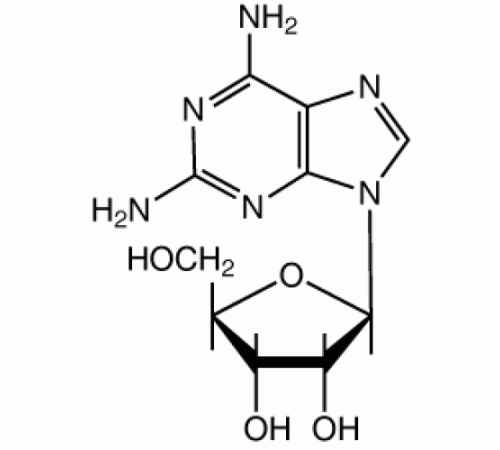2-аминоаденозин, 97%, Alfa Aesar, 1 г