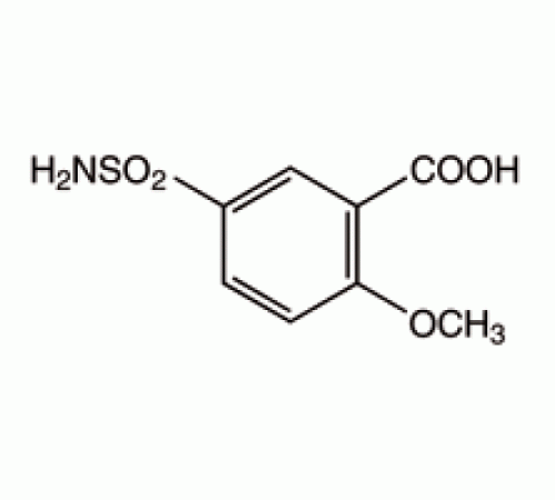 2-метокси-5-сульфамоилбензойная кислота, 97%, Alfa Aesar, 50 г