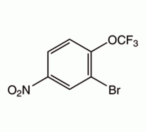 2-бром-4-нитро-1- (трифторметокси) бензол, 98%, Alfa Aesar, 1г