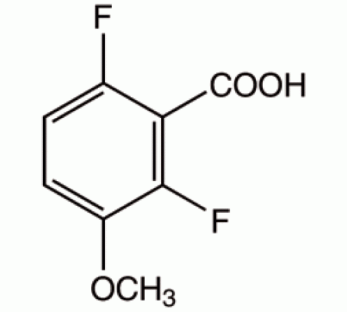 2,6-дифтор-3-метоксибензойной кислоты, 97%, Alfa Aesar, 1г