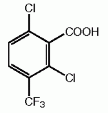2,6-дихлор-3- (трифторметил) бензойную кислоту, JRD, 97%, Alfa Aesar, 1г