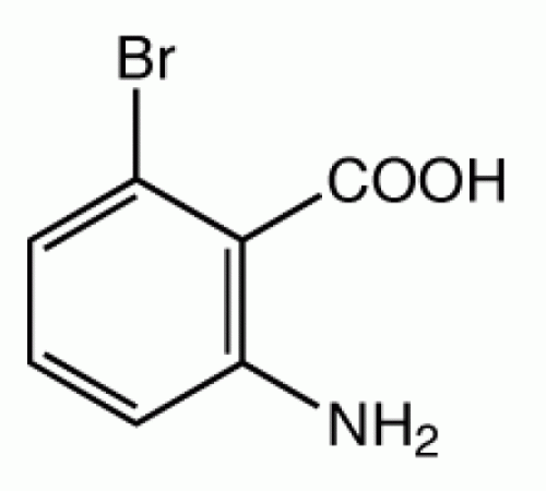 2-Амино-6-бромбензойной кислоты, 98%, Alfa Aesar, 5 г