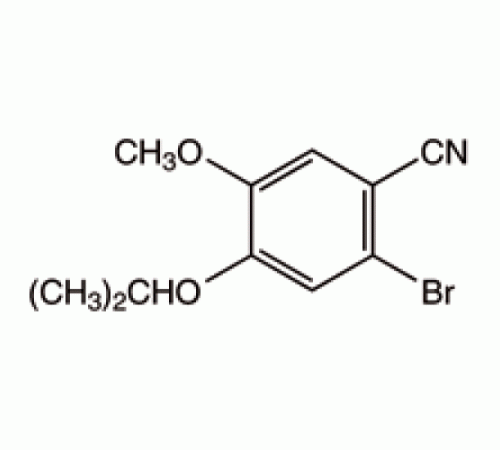 2-Бром-4-изопропокси-5-метоксибензонитрила, 99%, Alfa Aesar, 250 мг