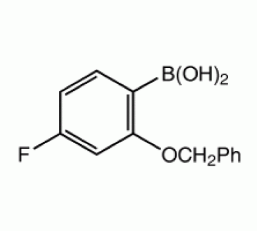 2-бензилокси-4-фторбензолбороновая кислота, 98%, Alfa Aesar, 1 г