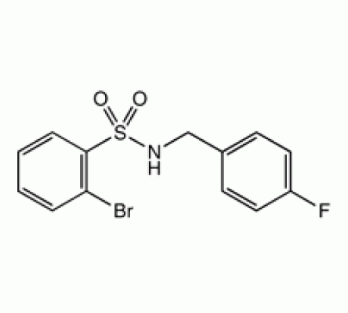 2-Бром-N- (4-фторбензил) бензолсульфонамид, 97%, Alfa Aesar, 1г
