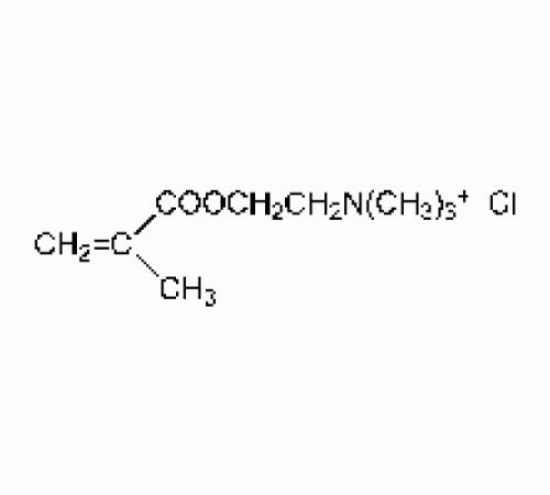 2 - (метакрилоилокси) этилтриметиламмоний хлорид, 72% водн. р-р., удар. с 150-200 млн 4-метоксипа, Alfa Aesar, 100г