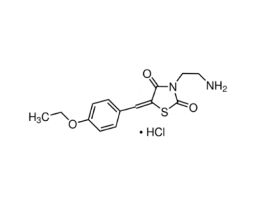 Порошок гидрохлорида 3- (2-аминоэтилββ ((4-этоксифенил) метиленβ2,4-тиазолидиндиона, 98% (ВЭЖХ) Sigma A6355