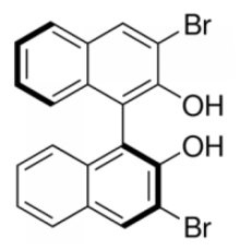 (S) - (-) -3,3 '-дибром-1, 1'-би-2-нафтола, 96%, Alfa Aesar, 250 мг