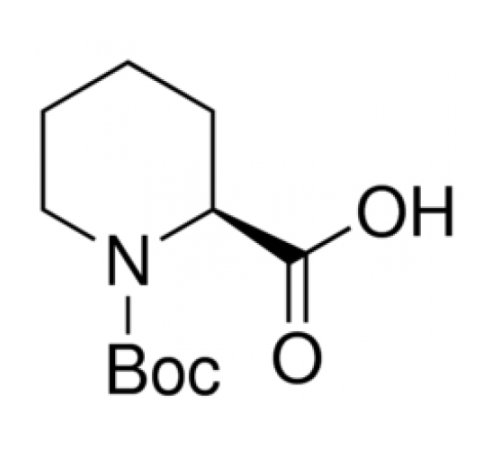 (S)-N-BOC-пиперидин-2-карбоновая кислота, 98%, Acros Organics, 1г