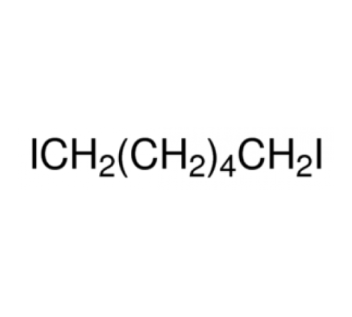 1,6-Дииодогексан, 98%, удар. с медью, Alfa Aesar, 100г