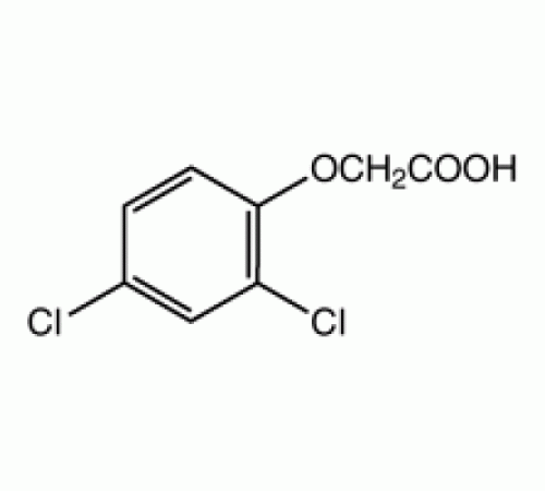 2,4-дихлорфеноксиуксусная кислота, 99+%, Acros Organics, 100г