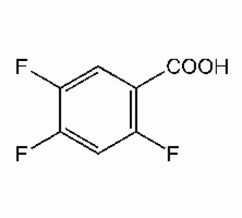 2,4,5-трифторбензойной кислоты, 98%, Alfa Aesar, 1г