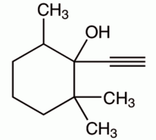1-этинил-2, 2,6-триметилциклогексанол, (E) + (Z), 97%, Alfa Aesar, 25 г