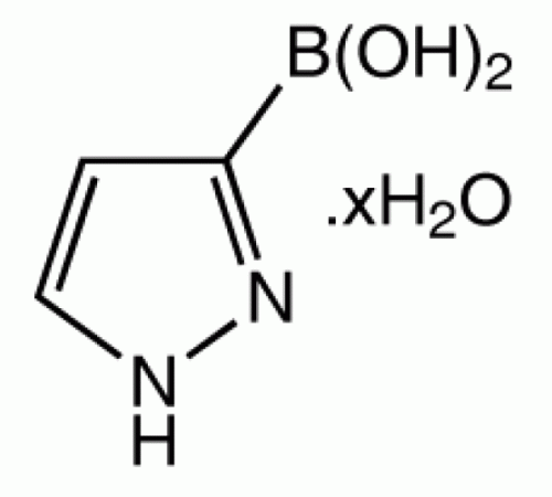 1H-пиразол-3-бороновой кислоты гидрат, 95%, Alfa Aesar, 1г
