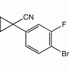 1 - (4-бром-3-фторфенил) циклопропанкарбонитрил, 96%, Alfa Aesar, 1 г