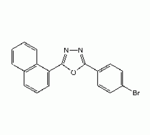 2 - (4-бромфенил) -5 - (1-нафтил) -1,3,4-оксадиазол, 99%, Alfa Aesar, 1 г