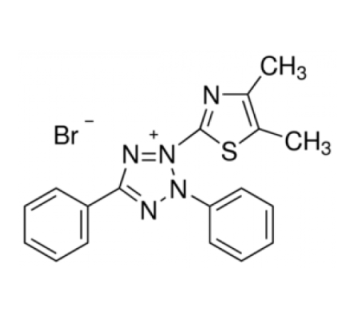 Тиазолил синий тетразолий бромид, 98%, Acros Organics, 250мг