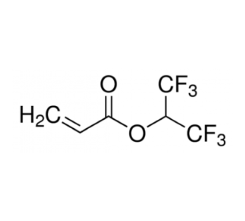 1,1,1,3,3,3-гексафторизопропилового акрилат, 98 +%, удар. с 50ppm 4-метоксифенол, Alfa Aesar, 5г