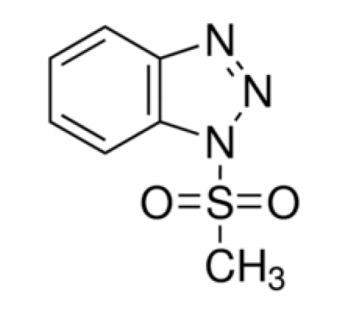 1-метилсульфонил-1Н-бензотриазол, 97%, Alfa Aesar, 1 г