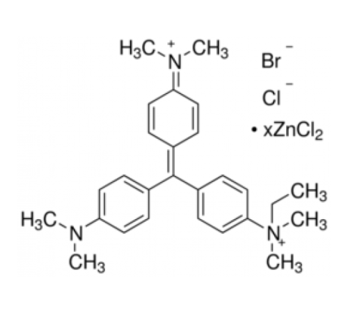 Хлоридная соль цинка метилового зеленого для микроскопии (Bact., Bot., Hist.) Sigma 67060