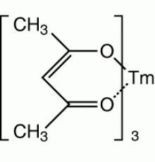 Тулий (III) 2,4-пентандионат, REacton г, 99,9% (РЭО), Alfa Aesar, 5 г