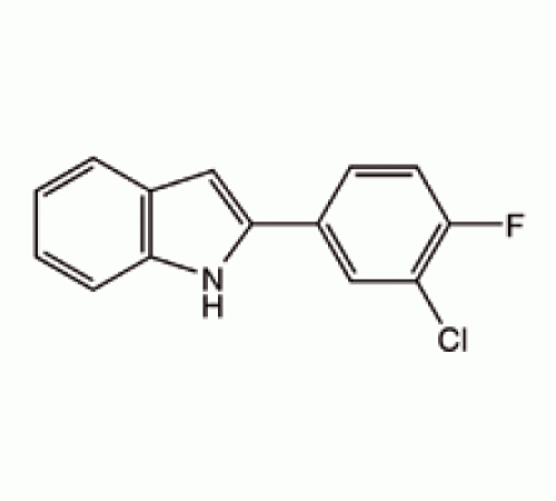2 - (3-хлор-4-фторфенил) индол, 98%, Alfa Aesar, 5 г