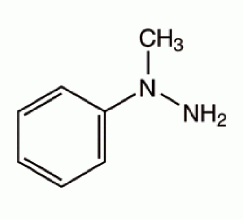 1-метил-1-фенилгидразин, 96%, Acros Organics, 25г