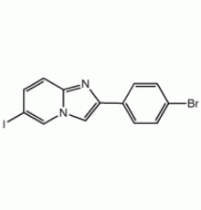 2 - (4-бромфенил) -6-иодимидазо [1,2-а] пиридин, 97%, Alfa Aesar, 5 г