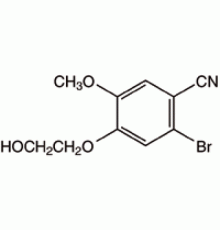 2-бром-4- (2-гидроксиэтокси) -5-метоксибензонитрила, 99%, Alfa Aesar, 1г