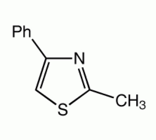 2-Метил-4-фенилтиазол, 97%, Alfa Aesar, 1г