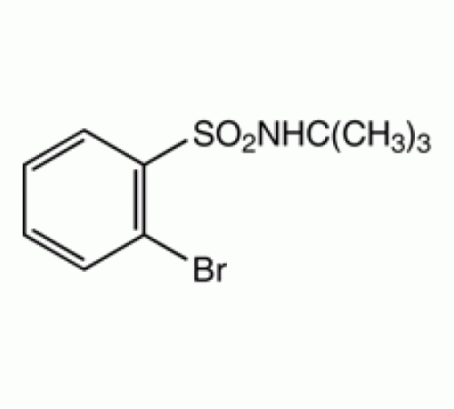 2-Бром-N- (трет-бутил) бензолсульфонамид, 97%, Alfa Aesar, 1г